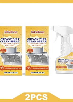 JAKEHOE Greasy Dirt Clean Spray Kitchen Powerful Remover Oil Multipurpose Dirt Degreaser Cleaning Agent Washing Home Use Cleaner