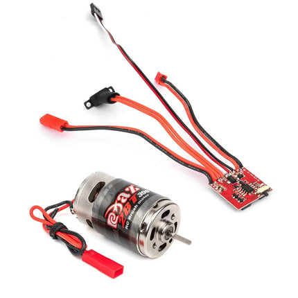 370 380 390 Brushed Motor DC MOTOR 30A KIT for 1:10 1:12 1:14 1:16 1:24 RC Monster CRAWLER AXIAL SCX24 B17 TAM54393 B17 TRX 7075