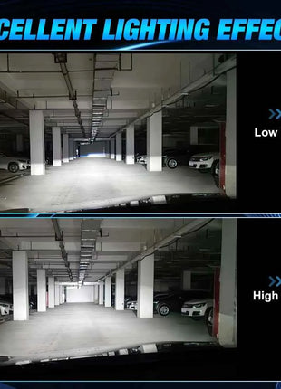 XSTORM H1 LED Lights Bulbs Canbus 60000LM 100w H3 H7 LED Headlight With Fan H1 Turbo Lamps Car Headlights Plug & Play 6000K 12V