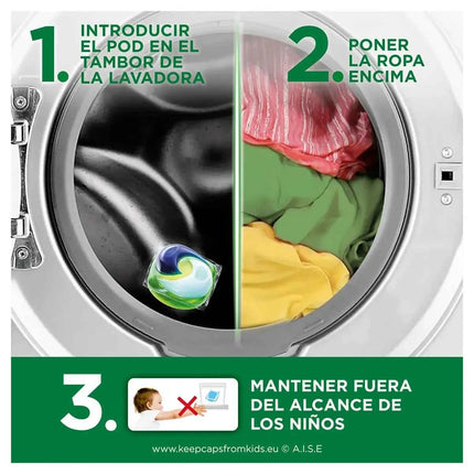 Ariel all in one pods sensations – 52 capsules (2 boxes) washing machine detergent with extra freshness, deep cleaning and lasting fragrance technology