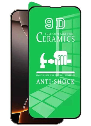 4PCS Pellicola ceramica trasparente per iPhone 17 16 15 14 11 13 12 Pro Max Air 16e 15 14 16 Plus 13 12 Mini XS Max XR X 8 Protezione schermo