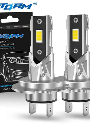 H1 H3 H7 LED Headlight Bulb Mini 60W 20000LM CSP for Car Headlamp Fan Light Auto Diode Fog Lamps 12V 6000K Automobile
