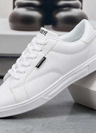 Men's comfortable casual shoes for women white leather sneakers lightweight walking flats outdoor sports running tennis zapatillas