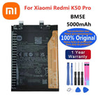 BP48 BP49 BM5E BM5F Original Battery For Xiaomi K40S K50 Pro K50Pro /K50 Game / Mi Poco F4 GT Phone Batteries + Free Tools