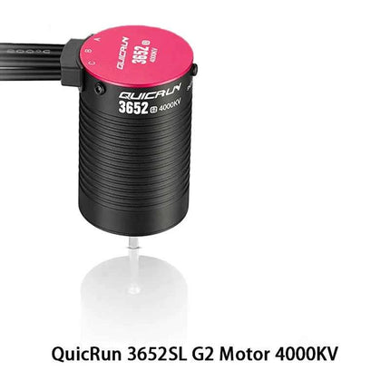 Hobbywing QuicRun WP 10BL60 G2 Waterproof Brushless ESC, Suitable For 1/10 Road Cars, Off-Road Vehicles, Short Trucks