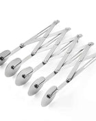 3/5/7 Wheels Cutter Dough Divider Side Pasta Knife Flexible Roller Blade Pizza Pastry Peeler Stainless Steel Bakeware Tools