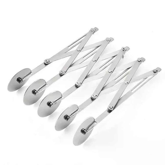 3/5/7 Wheels Cutter Dough Divider Side Pasta Knife Flexible Roller Blade Pizza Pastry Peeler Stainless Steel Bakeware Tools