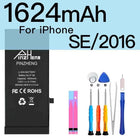 PINZHENG Real High Capacity Battery For iPhone 5S SE 6 6S 7 8 Plus X Xr Xs Max Phone Replacement Bateria Warranty One Year