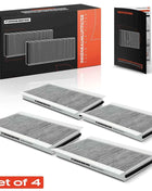 Filtro Abitacolo Frankberg 4x a Carbone Attivo per BMW Serie 5 E60 E61 Serie 6 E63 E64 Alpina B5 B6 835058 64316935823 64319171858 344 353