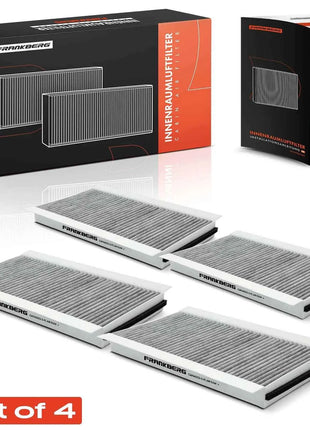 Filtro Abitacolo Frankberg 4x a Carbone Attivo per BMW Serie 5 E60 E61 Serie 6 E63 E64 Alpina B5 B6 835058 64316935823 64319171858 344 353