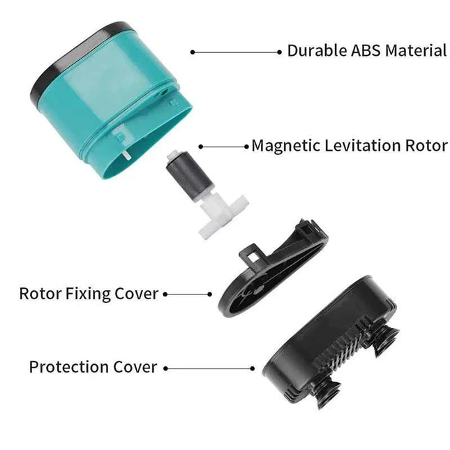 20/35/50/60W Bottom Suction Submersible Pump Fish Tank Water Circulation Pump Small Silent Filter Suction Manure Change Pump