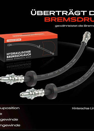 Frankberg 2x Tubo freno Asse posteriore Sinistro Destro per Ford Mondeo I GBP Saloon II BAP 1993-2000 1023692 97BG2282AA