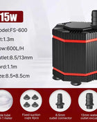 360° Fish Tank Submersible Pump Mini Filter Cleaning Small Bottom Suction Pump Water Circulation Filter Pump Water Change Silent