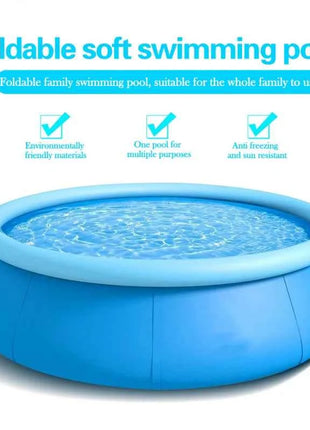 Piscina gonfiabile Staffa quadrata Piscina rotonda Piscina per famiglie all'aperto Piscina per giochi d'acqua per il bagno