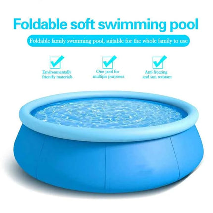 Piscina gonfiabile Staffa quadrata Piscina rotonda Piscina per famiglie all'aperto Piscina per giochi d'acqua per il bagno
