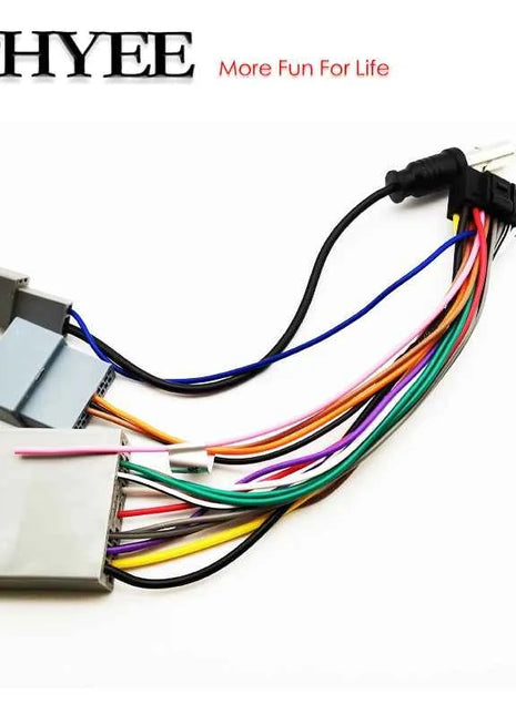 Cablaggio radio, connettore da 16 pin a 17 pin, cavo adattatore Android, per Honda Civic 8, CRV 3, Mitsubishi Lancer Outlander