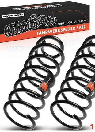Frankberg 2x Molla per Telaio Assale Posteriore per Audi A4 8D5 B5 1.6L 1.8L 1.9L 2.4L 2.5L 2.6L 2.8L 1995-2001 QCS5039 996036 RC5248