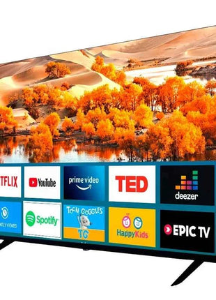 Normal 24 Inch Flat Screen Led Tv Accept Custom Android Tv Television Smart Tv 32 40 43 50 55 65 75 85 Inch 4K