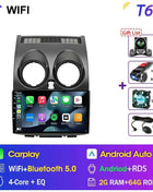 Srnubi Android Qualcomm 8 Core Carplay Auto Stereo For Nissan Qashqai J10 2006 - 2013 Carplay 4G GPS Wifi Car Multimedia