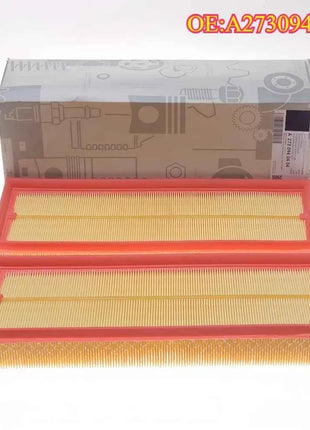 Nuovo filtro aria di alta qualità (2 pezzi) per Mercedes Benz W203 W204 W211 W212 W221 C240 C280 C300 E320 (codice A2730940404)