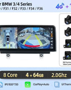 Junsun 1920*720 Wireless Carplay Android Auto Multimedia Car Radio For BMW 1 2 3 4 Series F20 F21 F22 F30 F31 F32 F33 F34 F36