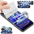 Pellicola idrogel da 5 pezzi per Samsung A57 A56 A55 A54 A53 A52 A37 A36 A35 A34 A33 A26 A25 A17 A16 A15 A14 A13 A07 A06 Protezioni per lo schermo