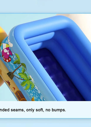 Piscina gonfiabile Piscina in PVC per interni ed esterni Piscina ispessente per cartoni animati per piscina per bambini