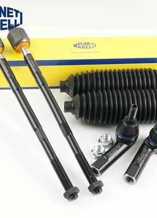 6 Pezzi 1J0422811B 1J0422803H Giunti Sferici Interni ed Esterni per Barra Sterzo per VW Jetta Golf Beetle MK4 Bora Leon per Audi A3