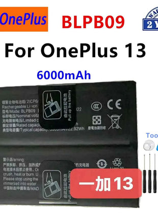 Batteria Originale OnePlus - Ricambio per OnePlus 9 Pro 10 Pro 11 12 13