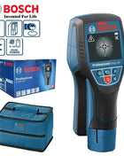 Bosch D-tect 120 Professional Metal Detector Intuitive Radar Scanner  For Almost All Materials High-precision Wall Detector