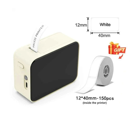 MarkLife P15 Thermal Label Printer Mini Portable Wireless Bluetooth-compatible Labeling Sticker Machine for Home Office