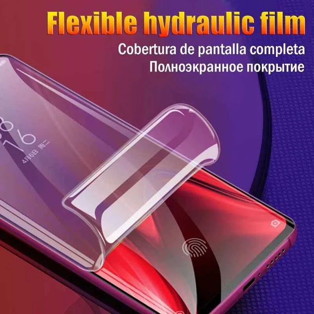 5Pcs Hydrogel Film For Realme 8 9 10 Pro 10T 8i 9i 10S Screen Protector Narzo 30 50 Pro 30A 50i 50A V30t 5G Protective