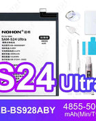 NOHON Phone Battery for Samsung Galaxy S24 S23 S22 Ultra S21 S20 Plus S10 S10E S9 S8 S7 S6 S10+ S20+ S21+ S23+ S24+ Batteries