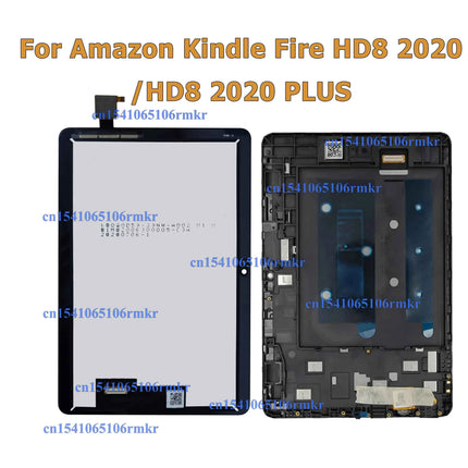 Display LCD per Amazon Fire HD 8 (2017/2020/2022) - Touch Screen Digitizer Ricambio K72LL4 KFONWI SX034QT