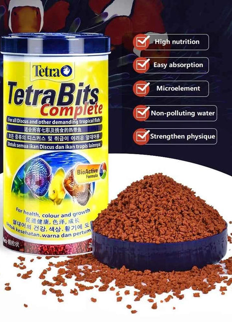 Special Granular Fish Feed for German,Colorful Angelfish,Natural ColorEnhancing Tropical Clownfish,Chameleon Fish Food,100ml/30g