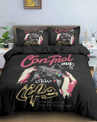 Gamepad Polyester Duvet Cover Set Colourful Button King Play Gamer Bedding Set Kids Teens Man Video Game for Child