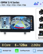 Junsun 1920*720 Wireless Carplay Android Auto Multimedia Car Radio For BMW 1 2 3 4 Series F20 F21 F22 F30 F31 F32 F33 F34 F36