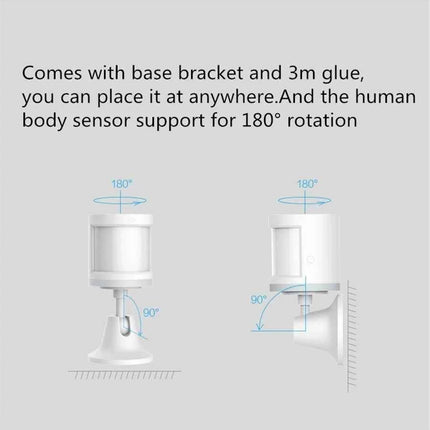 Aqara Motion Sensor Smart Human Body Sensor ZigBee Movement Sensor Wireless Connection Smart Home For MiHome Mijia Homekit APP