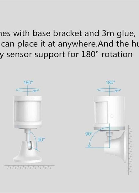 Aqara Motion Sensor Smart Human Body Sensor ZigBee Movement Sensor Wireless Connection Smart Home For MiHome Mijia Homekit APP