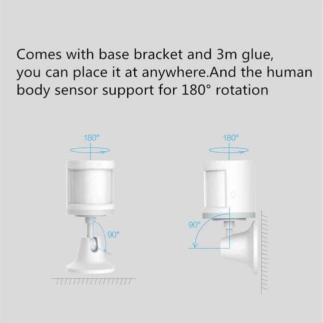 Aqara Motion Sensor Smart Human Body Sensor ZigBee Movement Sensor Wireless Connection Smart Home For MiHome Mijia Homekit APP