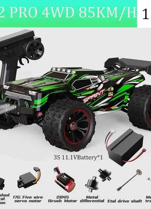 SCY9522PRO Super Brushless Motor Remote Control Car 85 km/h or 50 km/h High-Speed 4WD 1:16 Scale Model Racing Car Boy Toy Gift