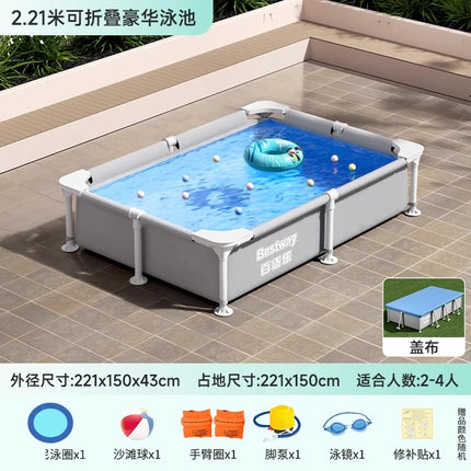 Staffa per piscina casa per bambini grande nuoto per adulti famiglia piscina per bambini piscina da bagno all'aperto per adulti