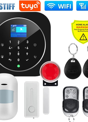 Sensore di Allarme DIY G2BT W7B W9B W3B per Sicurezza Domestica Antifurto 433MHz WiFi GSM Sistema di Allarme Wireless Controllo App Tuya Smart House