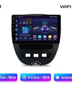 Junsun V1 Plus For Peugeot 107 Toyota Aygo Citroen C1 2005 - 2014 Car Radio wireless CarPlay Android Auto No 2 din 2din DVD