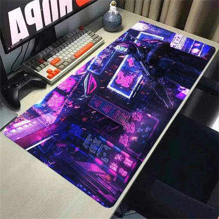 Anime Mouse Mats Asus Rog Mause Pad Gaming Computer Deskmat Mouse Carpet Pc Accessories Gamer Mousepad Speed Rubber Mat