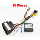 Decodificatore CAN Bus cablaggio 56 pin, adattatore Android 16 pin con ritenzione SWC per Peugeot 208 308 2008 3008 Citroen C3 C4 C5 (17-23)