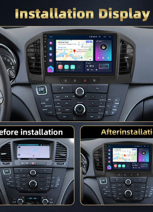 Podofo 8 + 128G 9 ''Car Radio For Buick Regal 2009-2013/Opel Insignia 2008-2012 Multimedia Player Carplay Android Car WIFI 4G GPS