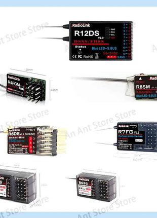 Radiolink R4FGM R4F R6FG R6F R6DSM R6DS R7FG R8F R8EF R8FM R8SM  R12DSM R12DS R9DS RC Mini Receiver for RC Cars Boats Drone