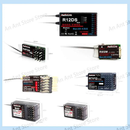 Radiolink R4FGM R4F R6FG R6F R6DSM R6DS R7FG R8F R8EF R8FM R8SM  R12DSM R12DS R9DS RC Mini Receiver for RC Cars Boats Drone