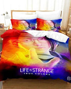 Game Life Is Strange Before The Storm Bedding Set,Duvet Cover Set,King Queen Twin Size Quilt Cover Set for Boys Girls Adult